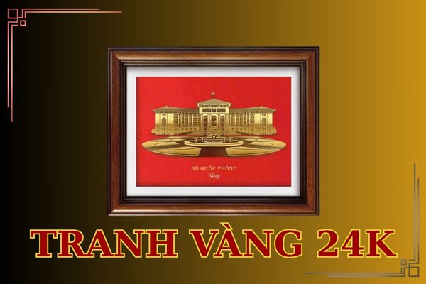 Tranh Vàng 24k