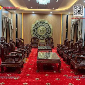 Mặt Trống Đồng 2m Trang Trí Phòng Tiếp Khách