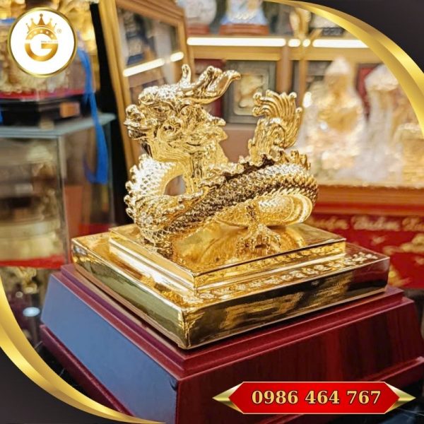 Ấn Rồng Mạ Vàng Thời Lý