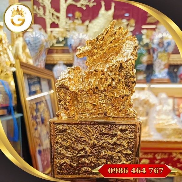 Ấn Rồng Mạ Vàng