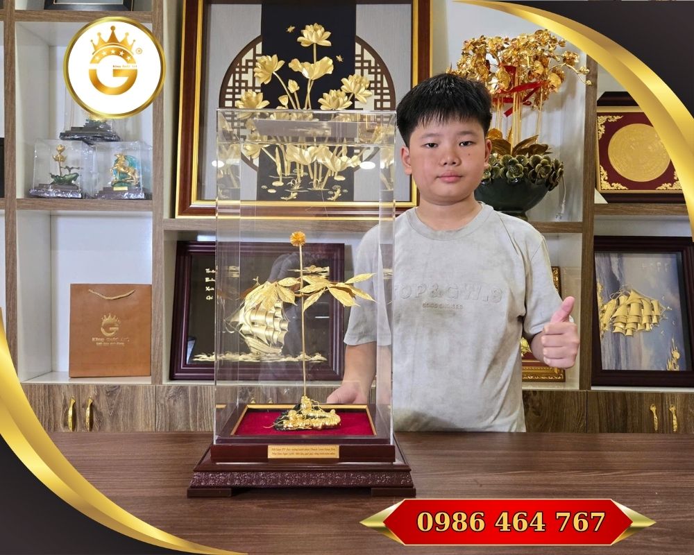 Cây Sâm Ngọc Linh Bằng Vàng 24k - Hình ảnh 2
