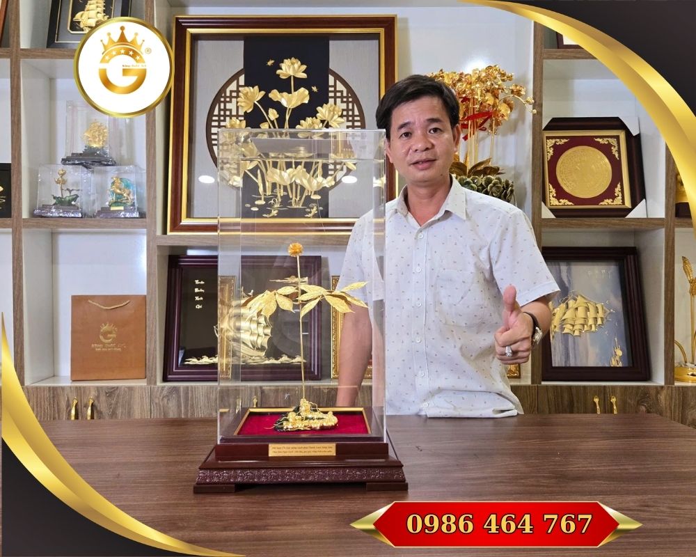 Cây Sâm Ngọc Linh Bằng Vàng 24k - Hình ảnh 8