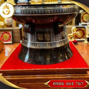 Trống Đồng Khảm Ngũ Sắc
